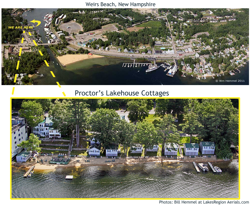 Weirs Beach Aerial