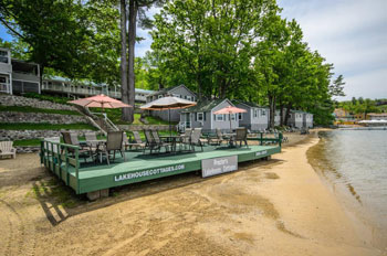 Proctors Lakehouse Cottages on Lake Winnipesaukee